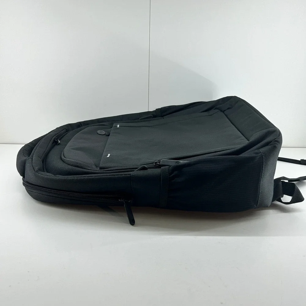 HP 17 Laptop Backpack Black RFID Blocking Business Travel Computer Bag 3E2U5AA